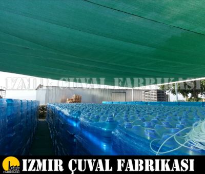 4 x 8 mt GÖLGELİK FİLE KENARLARI DİKİMLİ HALKALI