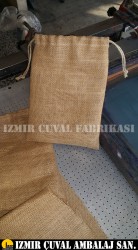 Büzmeli Jüt Kanaviçe Torba